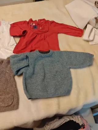 Lote Ropa Niña 6-9 Meses Manga Larga