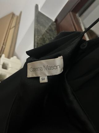Vestito Tubino nero con scollo a V