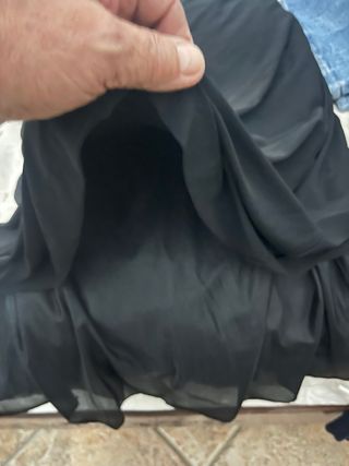 Vestito Tubino nero con scollo a V