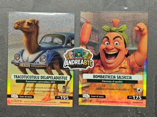 Carte Brainrot Nucleari P 34 e 135 (Serie Alpha)