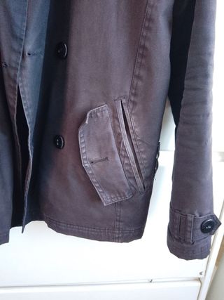 Superdry Trench Remastered Xdye Cappotto Nero M