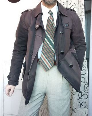 Superdry Trench Remastered Xdye Cappotto Nero M