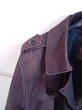 Superdry Trench Remastered Xdye Cappotto Nero M