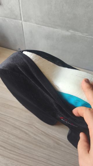 Cojín Ergonómico Negro y Gris