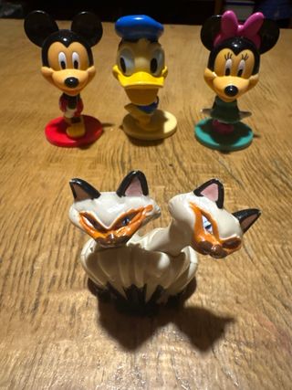 Lote 5 Figuras Disney McDonalds