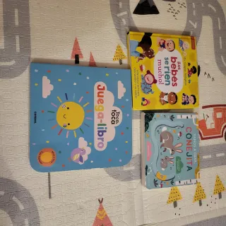 Lote de 3 cuentos para bebé