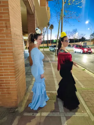 Vestido Flamenca Negro