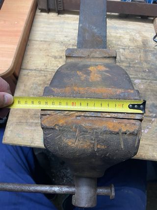 Tornillo de banco industrial