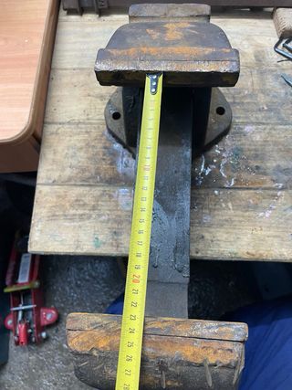 Tornillo de banco industrial