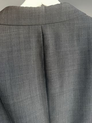 Blazer Zara Gris / Marron Talla M