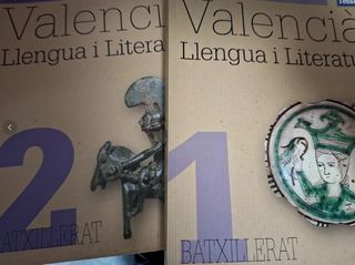 Libros Valenciano lengua y literatura Oxford 1 y 2