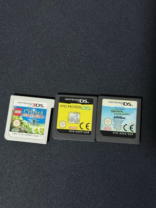 Pack 3 Juegos Nintendo DS/3DS: LEGO, Picross,Shrek