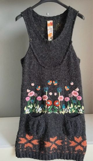 Abito Desigual lana e mohair