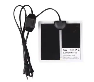 Alfombrilla Calor Reptiles 5W, 14x15cm.