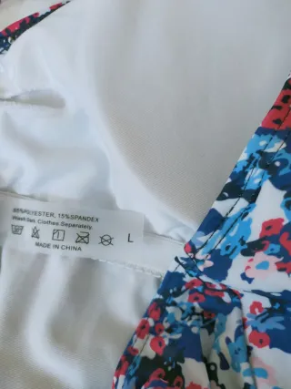 Bañador estampado floral