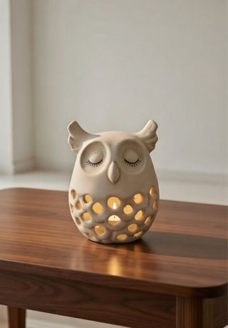 Lámpara de mesa con forma Búho