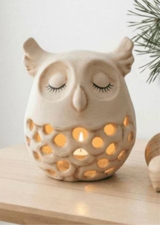 Lámpara de mesa con forma Búho