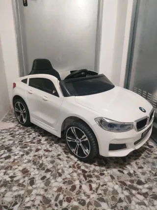 Coche Batería BMW 6 GT Blanco