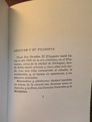 Robaiyat - Omar Khayyam