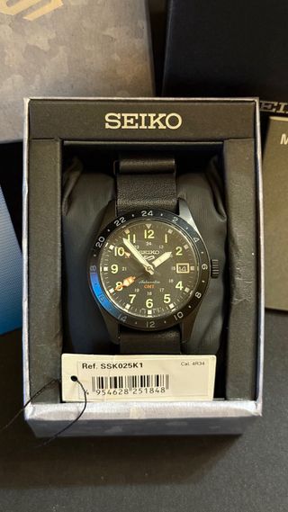 Reloj Seiko 5 SSK025K1 GMT Field
