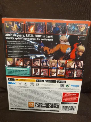 Juego PS5 Fatal Fury City of the Wolves