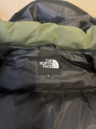 Abrigo The North Face Negro Oliva