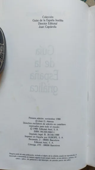 4 Guías de la España Insólita. Juan García Atienza
