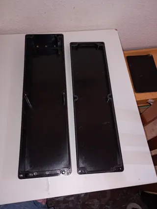 Carcasa fundida ip54 negro de aluminio