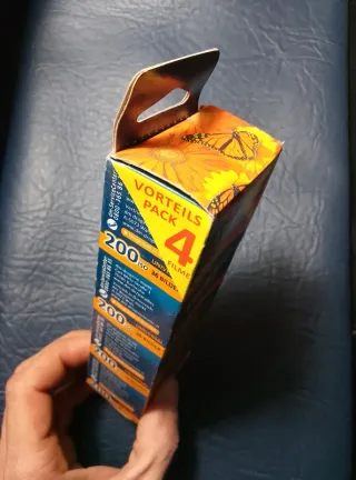 4 rolos Paradies 200 35mm 36 exp