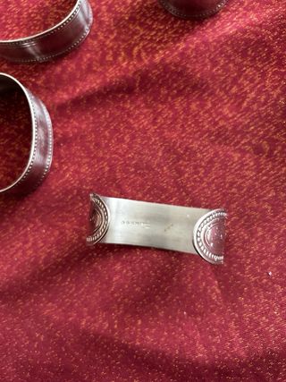 Portatovaglioli vintage in metallo