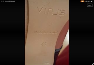 Zapatos verano tacón de piel azul/beige talla 41