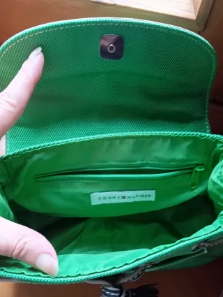 Borsetta Tommy Hilfiger verde