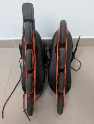 Patines Oxelo Fit500 Talla 44 + Protecciones