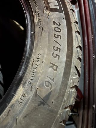 Neumático 205/55 R16 91V Michelin Crossclimate M+S