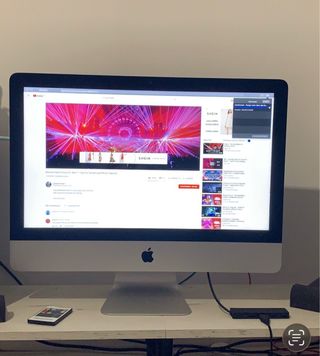 Imac 27” Apple Plata retina 5k + teclado + raton