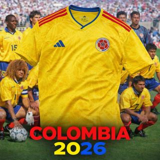 Camiseta Colombia 2026 Adidas