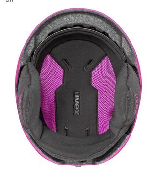 Casco de esquí, unisex, pink matt, uvex viti 54-58