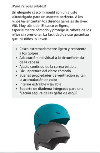 Casco de esquí, unisex, pink matt, uvex viti 54-58