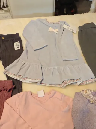 Lote Ropa Niña Invierno 12 Meses