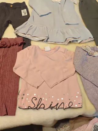 Lote Ropa Niña Invierno 12 Meses