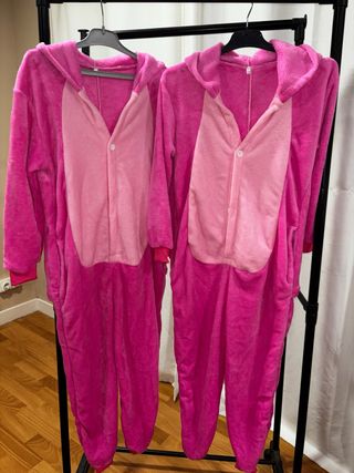 Dos Pijamas para Gemelas Niñas Talla 140