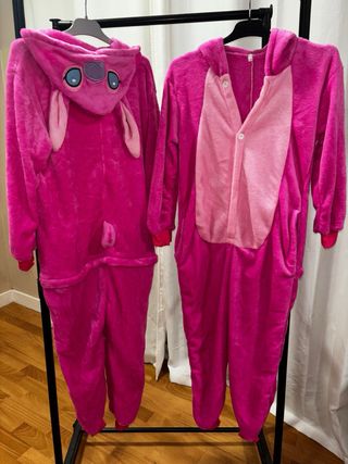 Dos Pijamas para Gemelas Niñas Talla 140