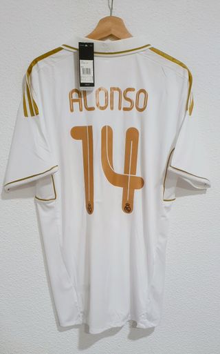 Camiseta Alonso de fútbol Retro Vintage Talla Xl