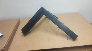 Tendedero pared plegable marrón 4 cuerdas