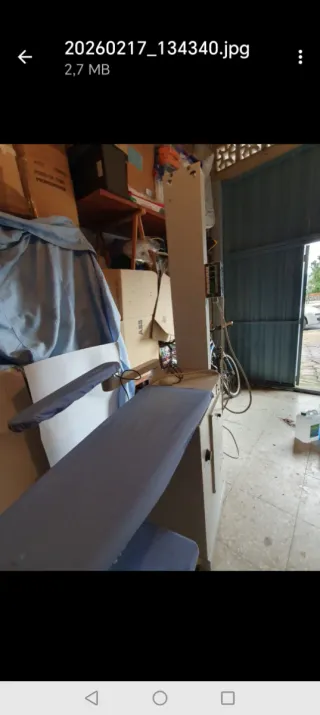 Plancha Industrial Textil. CHOLLO!!!