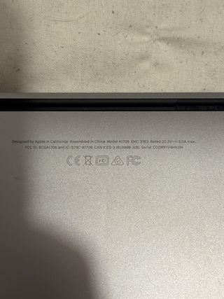 MacBook Pro 13” 2018 i5 3.1 GHz 8GB 512GB