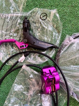 Hayes Frenos Bicicleta Morado A4