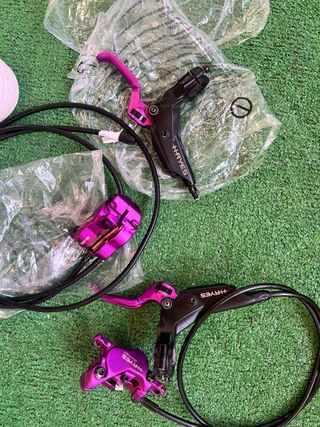 Hayes Frenos Bicicleta Morado A4