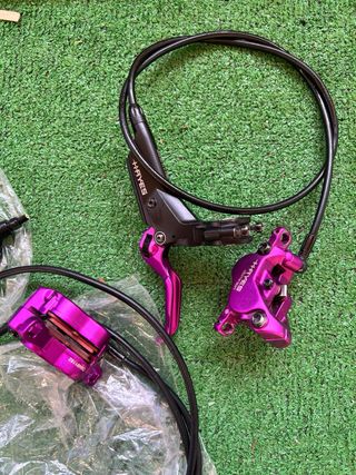 Hayes Frenos Bicicleta Morado A4