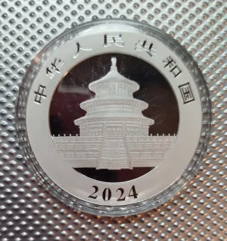 Moneda Panda Plata 30g Ag.999 10 Yuan